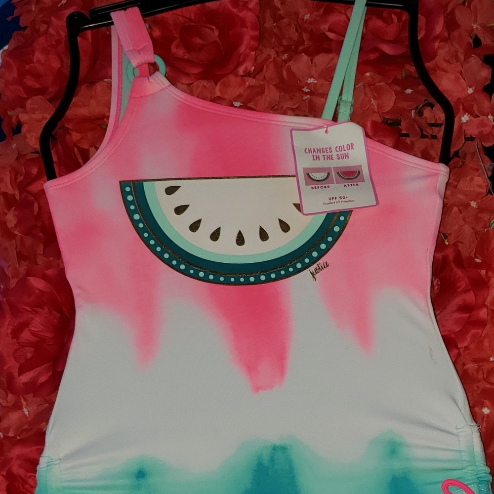 Justice girls swimsuit